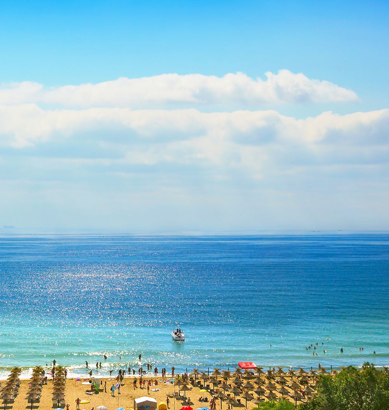 Attractive beaches